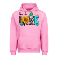 Fuchsia Pink for the love of sunshine Urban Hoodie - RanaPortraitStore