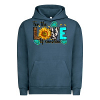 Pigment Midnight Navy for the love of sunshine Urban Hoodie - RanaPortraitStore