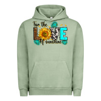 Pigment Oil Green for the love of sunshine Urban Hoodie - RanaPortraitStore