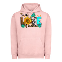 Pigment Salmon for the love of sunshine Urban Hoodie - RanaPortraitStore