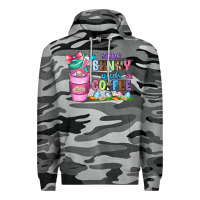 Slate Camo some bunny needs coffee with gnomes Premium Hoodie - Zillion Design Studio