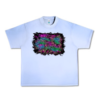 Halloween Background Urban Heavy Tee | Teevron