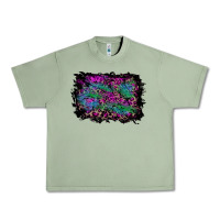 Oil Green halloween background Urban Heavy Tee - RanaPortraitStore