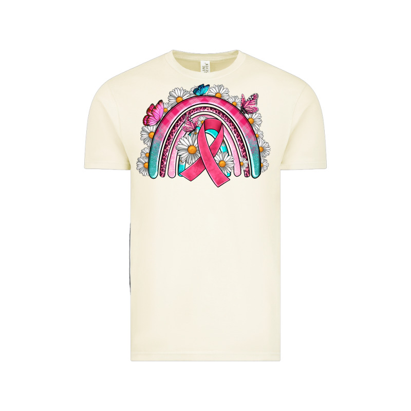 Breast Cancer Rainbow Vintage Tee by Artiststas | Teevron