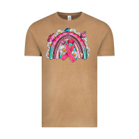 Vintage Camel Breast Cancer Rainbow Vintage Tee - Artiststas