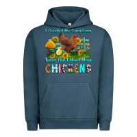 Pigment Midnight Navy i googled my symptoms turns out i need more chicke Urban Hoodie - RanaPortraitStore