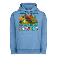 Pigment Pebble Blue i googled my symptoms turns out i need more chicke Urban Hoodie - RanaPortraitStore