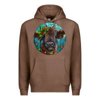 Chestnut Calf Christmas Premium Hoodie - RanaPortraitStore