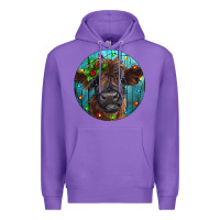 Purple Calf Christmas Premium Hoodie - RanaPortraitStore