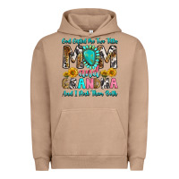 Pigment Burro god gifted me two titles mom and grandma and i roc Urban Hoodie - RanaPortraitStore