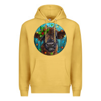 Antique Gold Calf Christmas Premium Hoodie - RanaPortraitStore