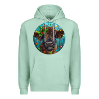 Seafoam Calf Christmas Premium Hoodie - RanaPortraitStore