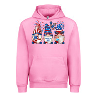 Fuchsia Pink fourth of july gnomes Urban Hoodie - RanaPortraitStore