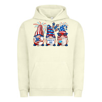 Pigment Pistachio fourth of july gnomes Urban Hoodie - RanaPortraitStore