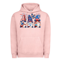 Pigment Salmon fourth of july gnomes Urban Hoodie - RanaPortraitStore