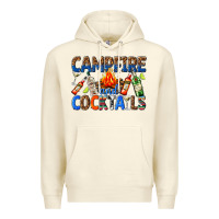 Sandshell campfire and cocktails Premium Hoodie - texasbilliewilder