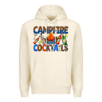 Tofu campfire and cocktails Premium Hoodie - texasbilliewilder