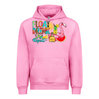 Fuchsia Pink float drink tan repeat Urban Hoodie - RanaPortraitStore