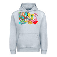 Heather Grey float drink tan repeat Urban Hoodie - RanaPortraitStore