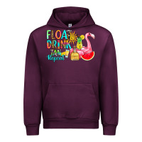 Mauve Wine float drink tan repeat Urban Hoodie - RanaPortraitStore