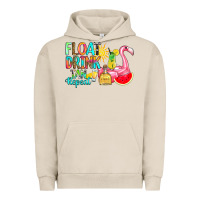 Pigment French Oak float drink tan repeat Urban Hoodie - RanaPortraitStore