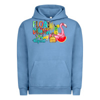 Pigment Pebble Blue float drink tan repeat Urban Hoodie - RanaPortraitStore