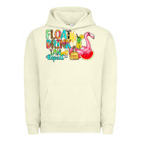 Pigment Pistachio float drink tan repeat Urban Hoodie - RanaPortraitStore
