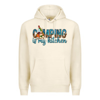 Tofu camping is my kitchen with wine Premium Hoodie - texasbilliewilder