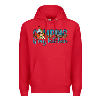 Red camping is my kitchen with wine Premium Hoodie - texasbilliewilder