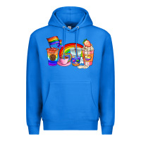 True Royal pride coffee cups Premium Hoodie - AdoDesignShop