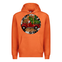 Carrot Farm Truck Christmas Premium Hoodie - RanaPortraitStore