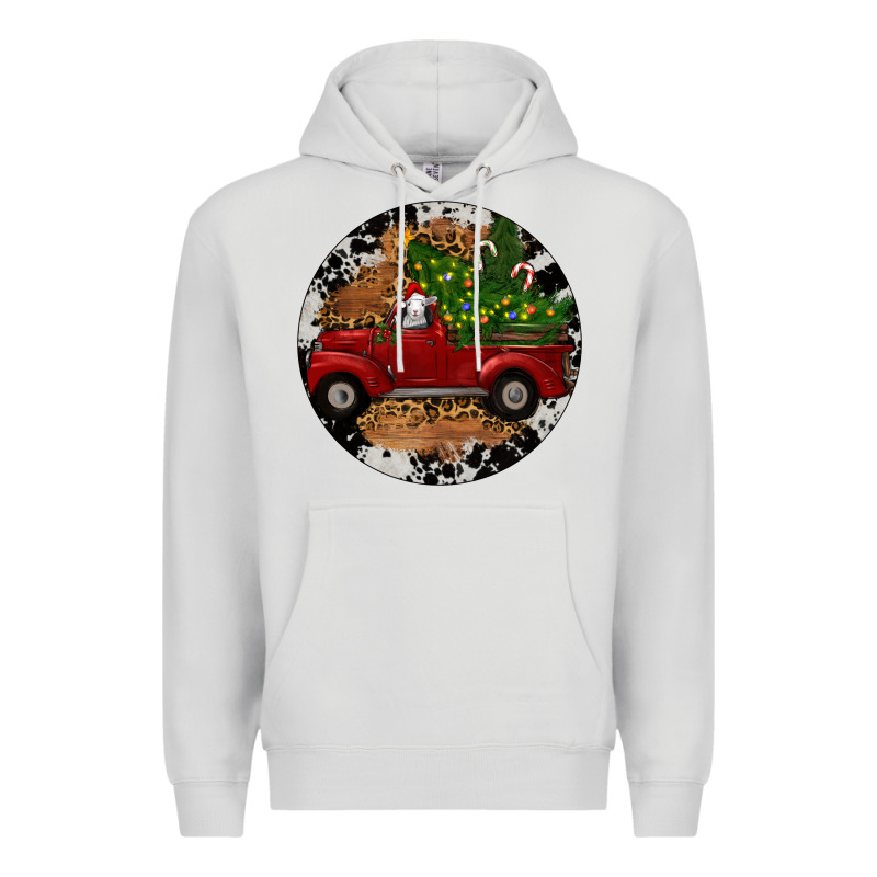 Farm Truck Christmas Premium Hoodie by RanaPortraitStore | Teevron