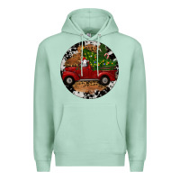 Seafoam Farm Truck Christmas Premium Hoodie - RanaPortraitStore