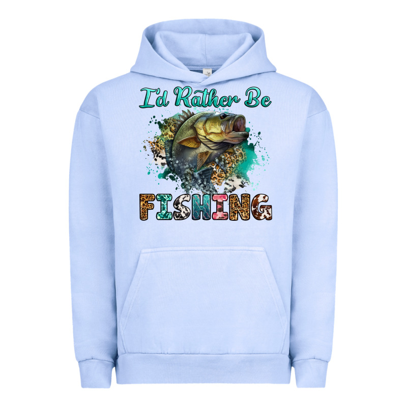 I'd Rather Be Fishing Urban Hoodie by RanaPortraitStore | Teevron