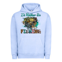Pigment Grape Ice i'd rather be fishing Urban Hoodie - RanaPortraitStore