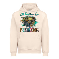 Sandshell i'd rather be fishing Urban Hoodie - RanaPortraitStore