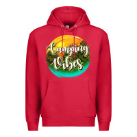 Camping Vibes Premium Hoodie | Teevron