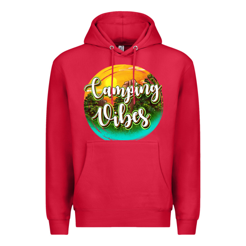 Camping Vibes Premium Hoodie by texasbilliewilder | Teevron