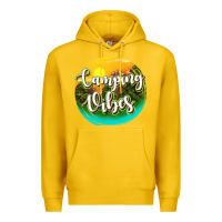 Lemon camping vibes Premium Hoodie - texasbilliewilder