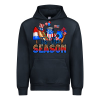 Navy tis' the season Urban Hoodie - RanaPortraitStore