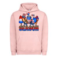 Pigment Salmon tis' the season Urban Hoodie - RanaPortraitStore