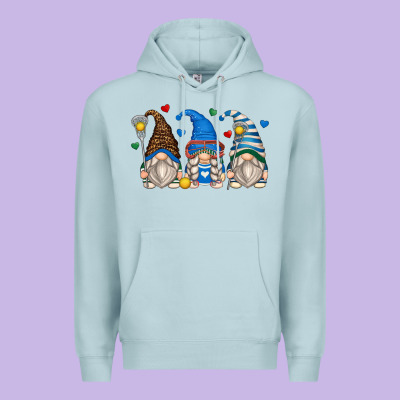 Lacrosse Gnomes Premium Hoodie Designed By Zillion Design Studio