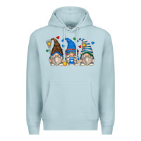 Blue Mist lacrosse gnomes Premium Hoodie - Zillion Design Studio