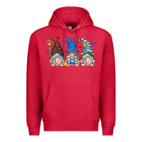 Cardinal lacrosse gnomes Premium Hoodie - Zillion Design Studio