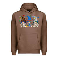 Chestnut lacrosse gnomes Premium Hoodie - Zillion Design Studio