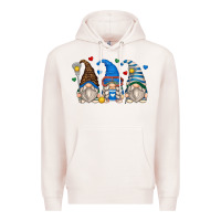 Pale Pink lacrosse gnomes Premium Hoodie - Zillion Design Studio