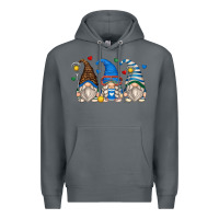 Rock lacrosse gnomes Premium Hoodie - Zillion Design Studio