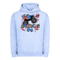 Pigment Grape Ice fourth of july monster truck all american boy Urban Hoodie - RanaPortraitStore