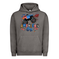 Pigment Tornado fourth of july monster truck all american boy Urban Hoodie - RanaPortraitStore