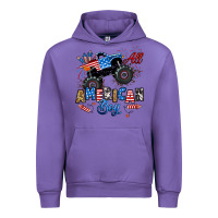 Tulip fourth of july monster truck all american boy Urban Hoodie - RanaPortraitStore